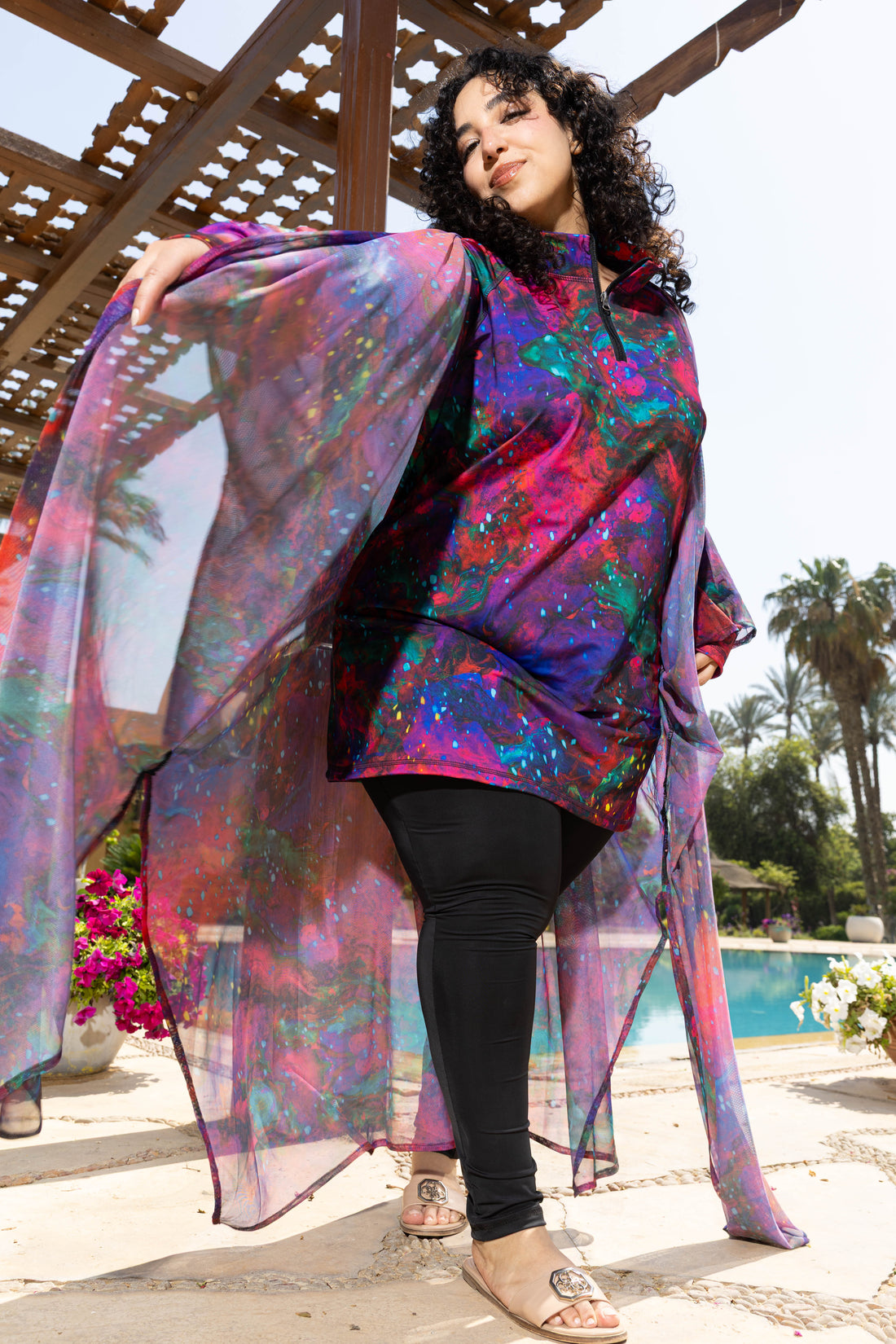 Starlight Tulle Kimono
