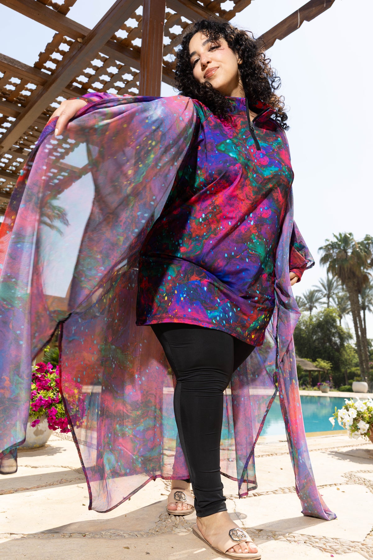 Starlight Tulle Kimono