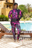 Magenta Storm Basic Burkini