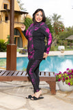Magenta Storm Contour Basic Top