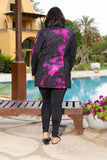 Magenta Storm Contour Basic Top