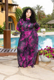 Magenta Storm Burkini Set