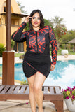 Red Leo Cutout Bodysuit