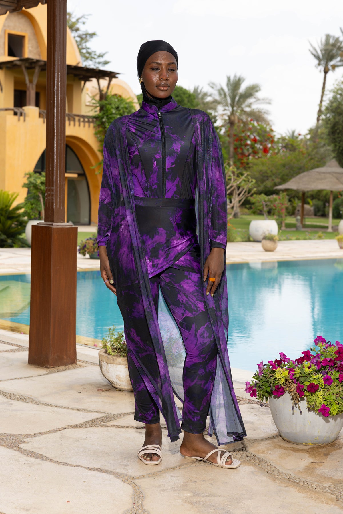 Violet Storm Burkini Set