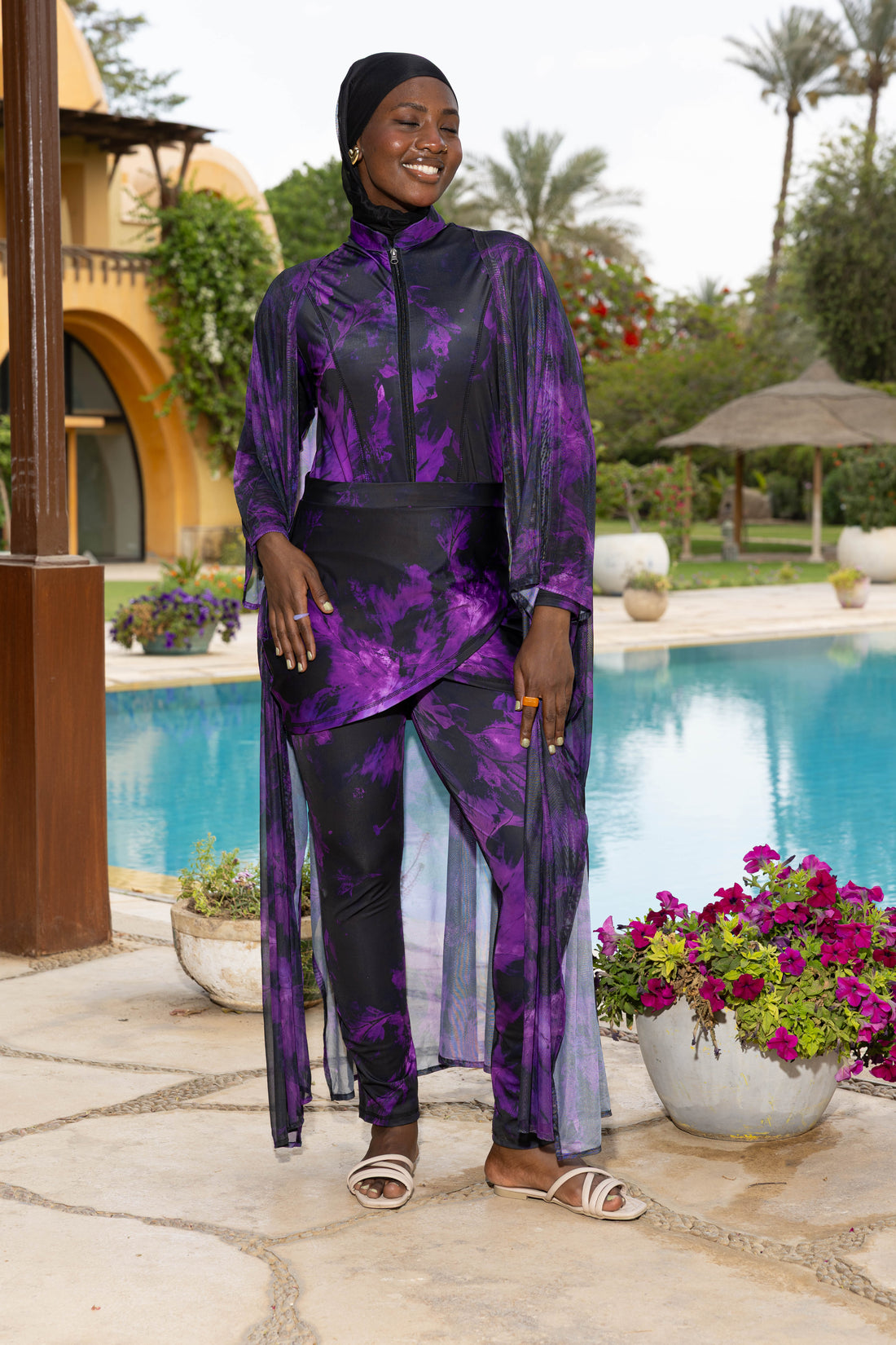 Violet Storm Burkini Set