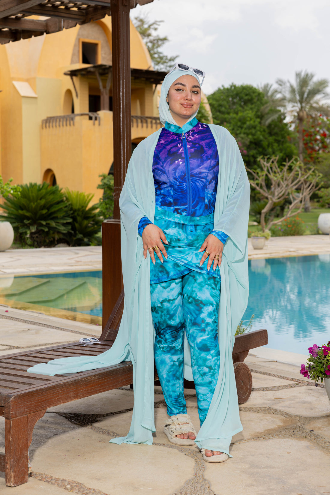 Ocean Aura Burkini Set
