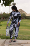 Noir Marble Catsuit