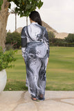 Noir Marble Catsuit