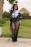 Noir Marble Bodysuit