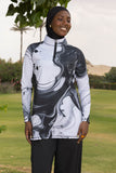 Noir Marble Basic Top