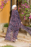 Mauve Leo Tulle Kimono