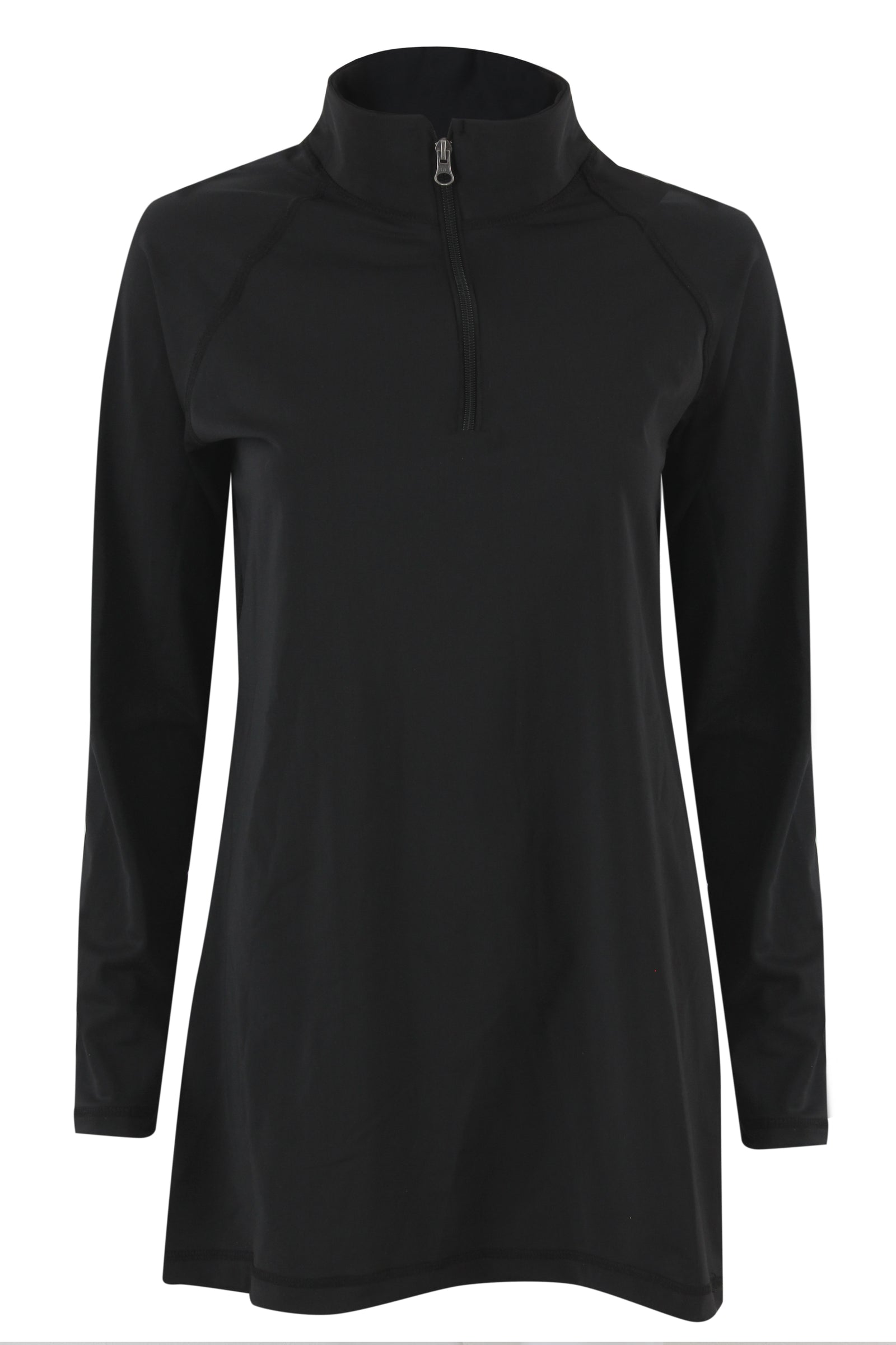 Basic top with collar - Black