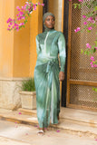 Ombre Sage Tulle Sarong