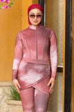 Ombre Berry Basic Burkini