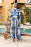 Ocean Haze Tulle Sarong