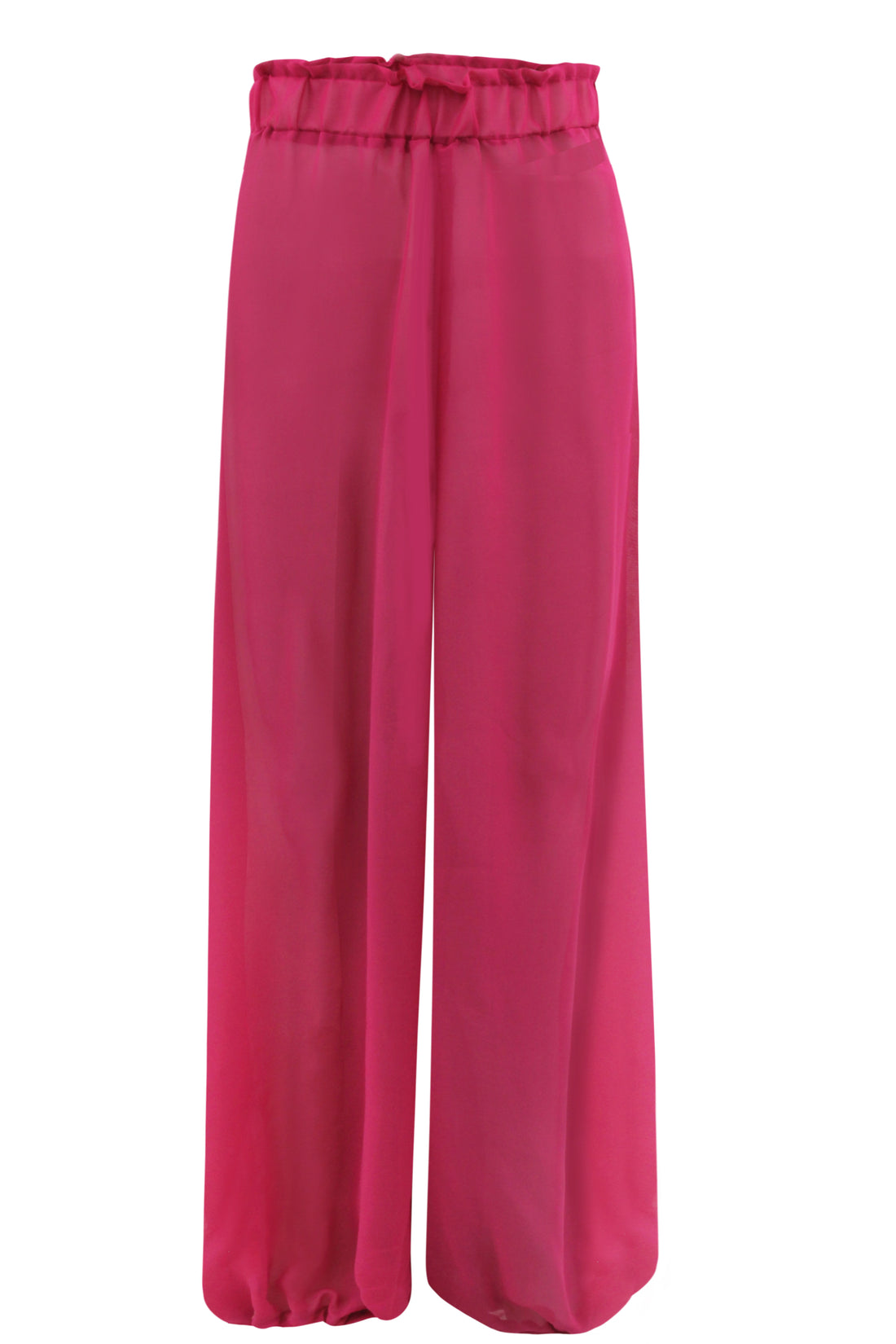 Cherry Chiffon pants - Fuschia