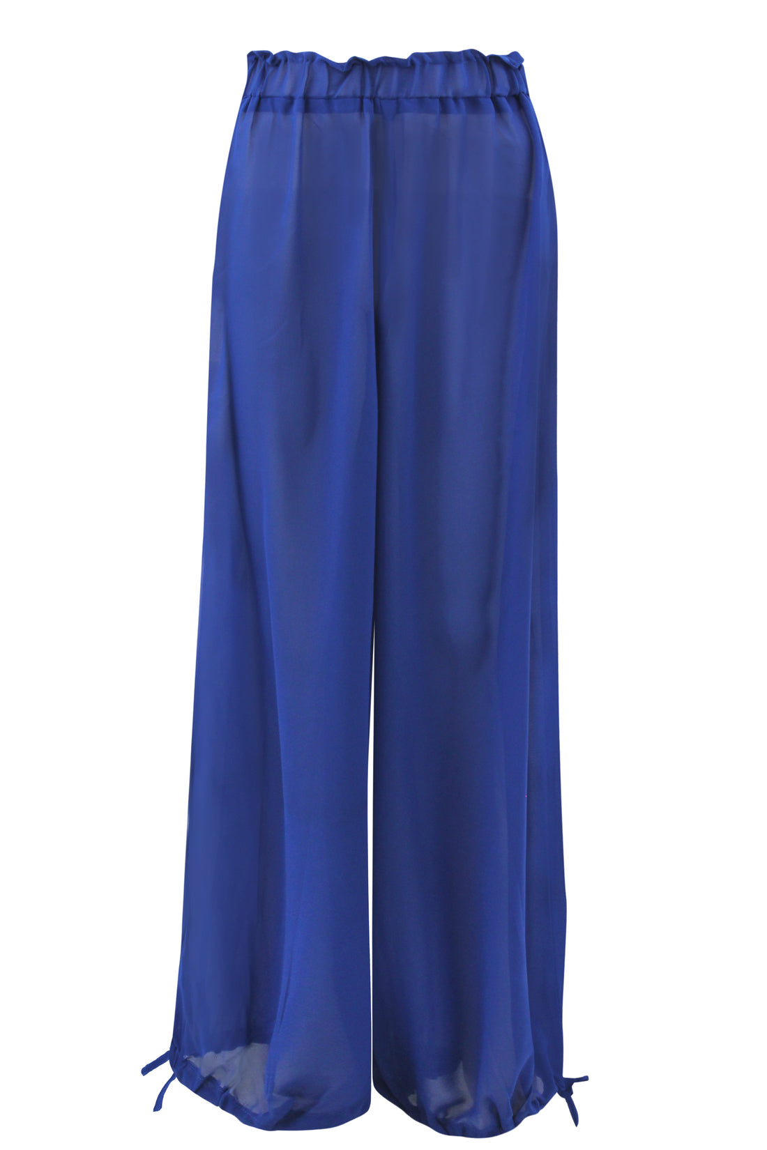 Royal chiffon pants - Royal blue