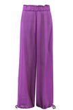 Blossom Chiffon pants - Purple