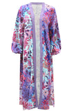 Eve crepe printed  kimono