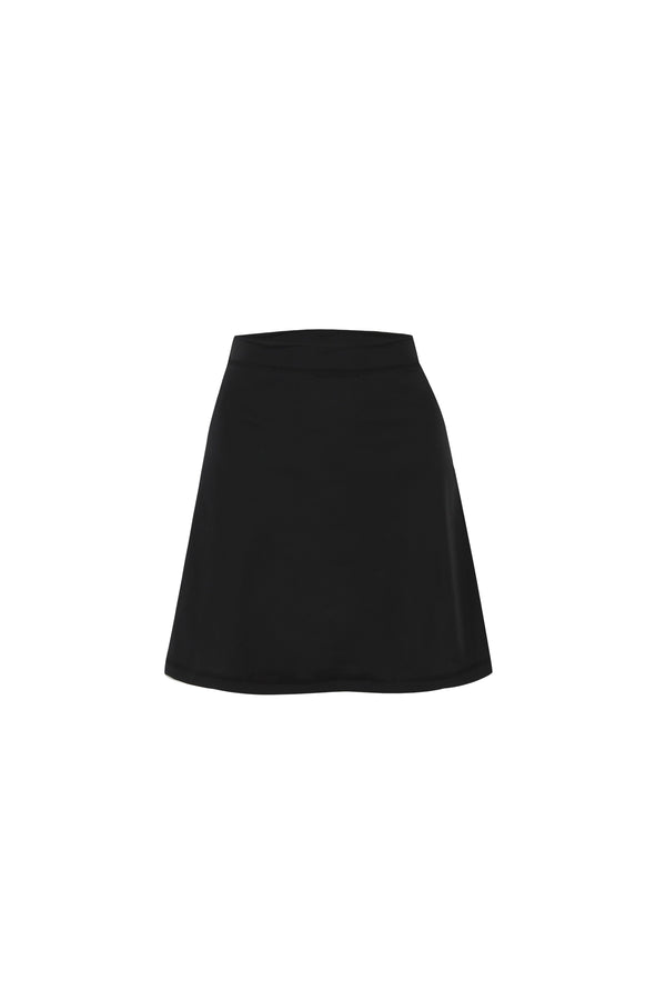 Aline skirt swimsuit cover up - Black