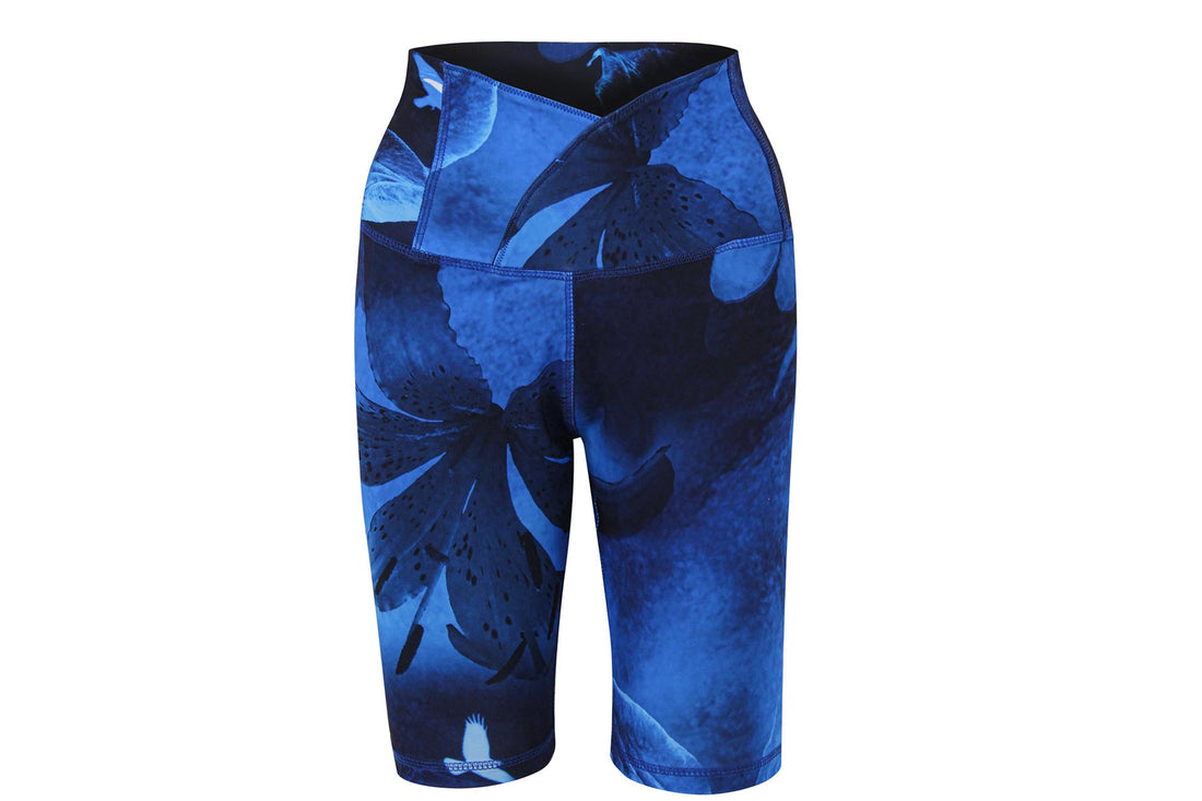 Aqua Bloom High Waist Short