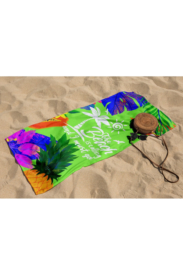Beach Vibes Only Beach Towel