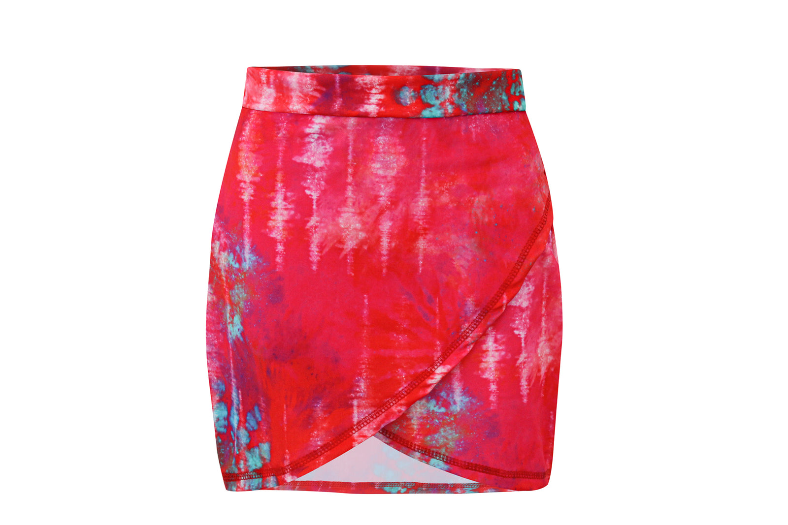 Blaze Burkini Set with Tie-Dye Cover-Up