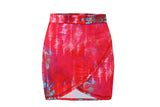 Blaze Tie-Dye Wrap Skirt Cover-Up