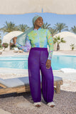 Blossom Chiffon Pants