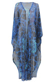 Blue Lagoon Tulle Kimono