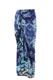 Blue Royale Crepe Sarong