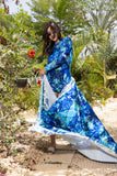 Blue Tide Crepe Sarong