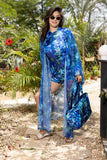 Blue Tide Tulle Kimono