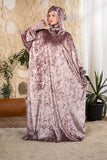 Blush Serenity Hooded Prayer Abaya