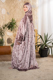 Blush Serenity Hooded Prayer Abaya