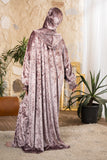 Blush Serenity Hooded Prayer Abaya