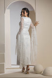 Bridal Belle Lace Sleeve Gown - White