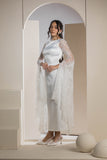 Bridal Belle Lace Sleeve Gown - White