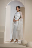 Bridal Belle Lace Sleeve Gown - White