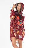 Christmas Oversized Hoodie Blanket – Soft Velvet Fleece