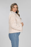 Cloud Cream Faux Fur Jacket - Cream