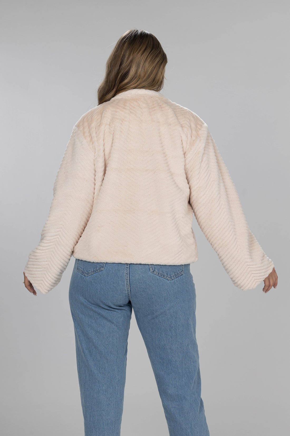 Cloud Cream Faux Fur Jacket - Cream