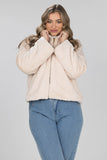 Cloud Cream Faux Fur Jacket - Cream