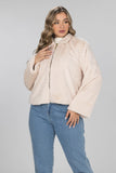 Cloud Cream Faux Fur Jacket - Cream