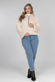 Cloud Cream Faux Fur Jacket - Cream