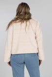 Cloud Cream Faux Fur Jacket - Cream