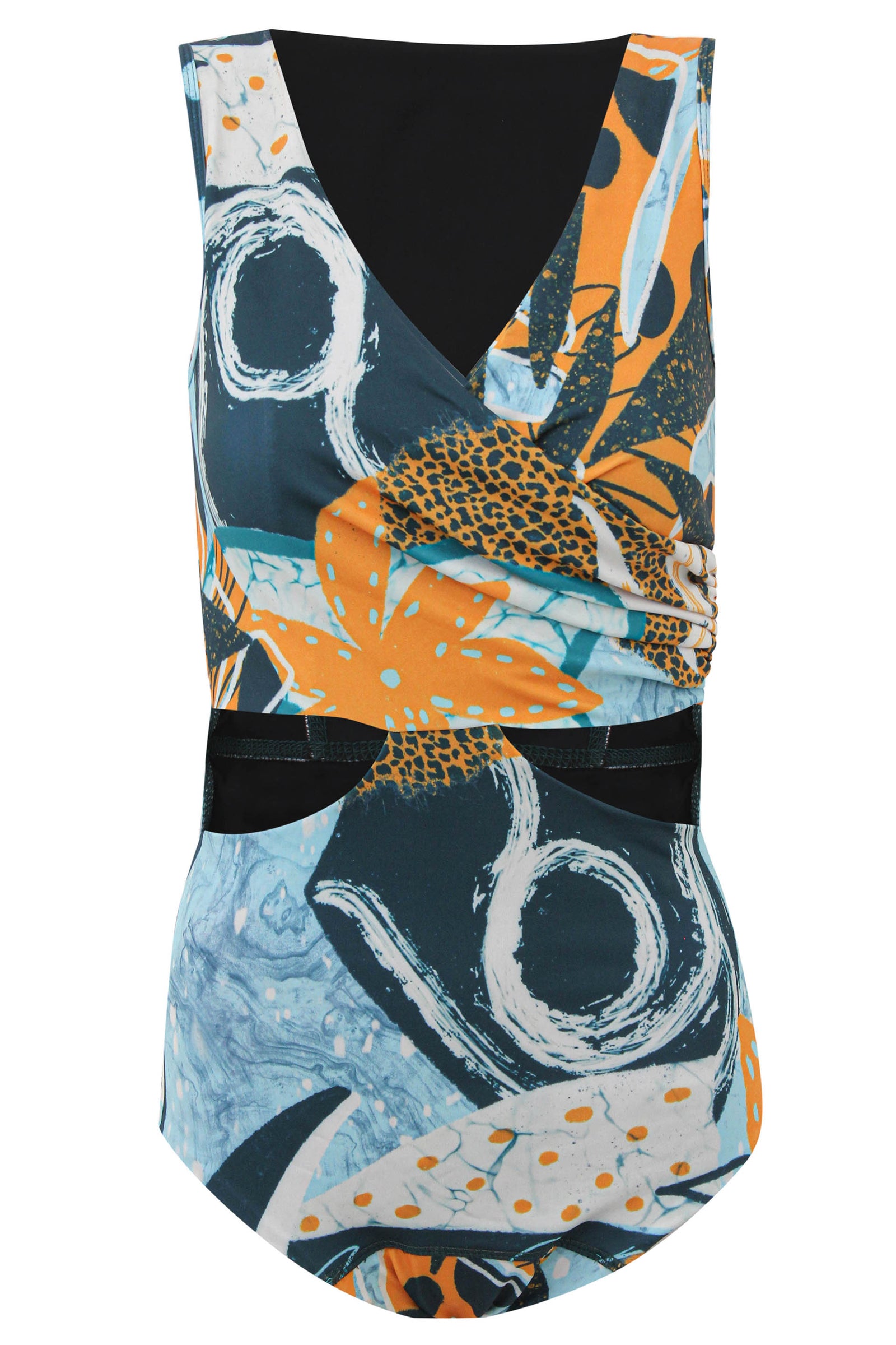 Coral Maze Catout Swimsuit