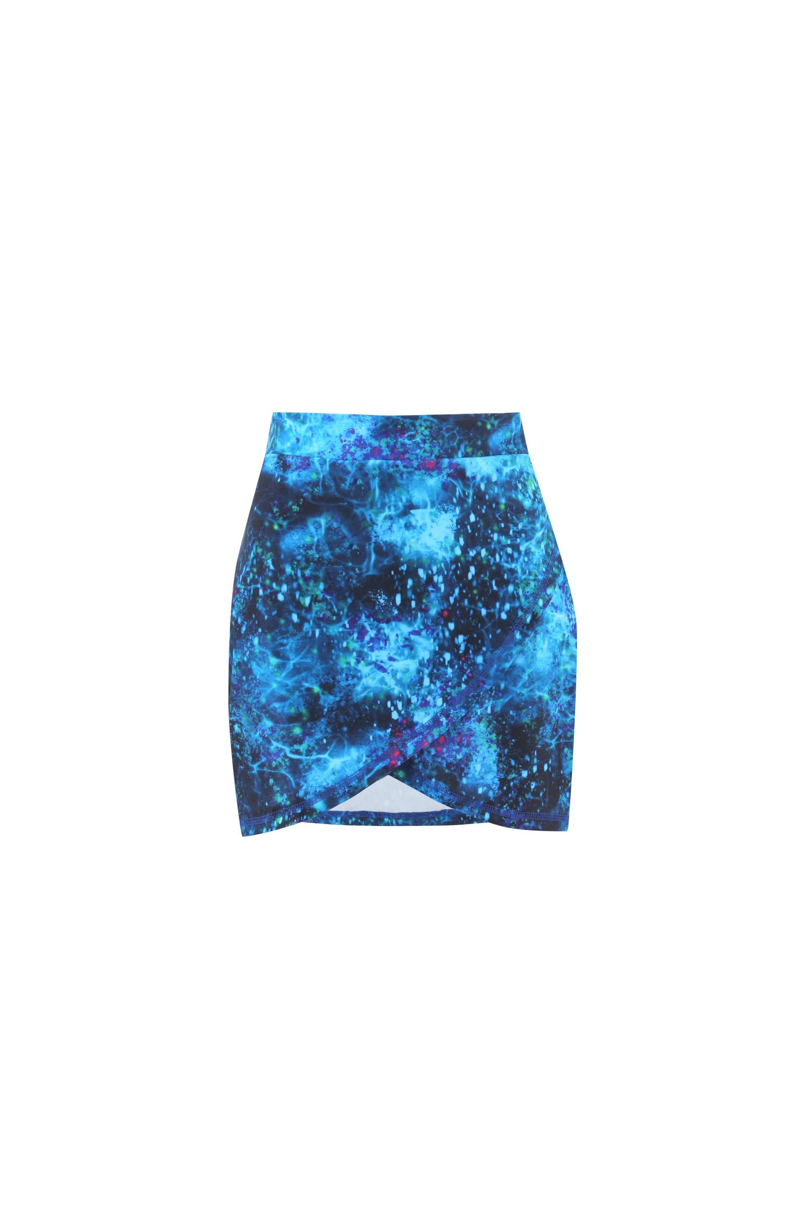 Cosmos skirt cover up -Turquoise