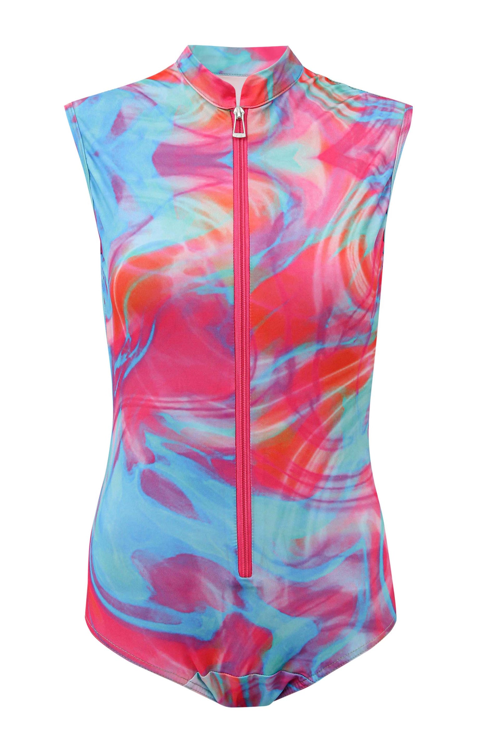 Cotton Candy Sleeveless Bodysuit