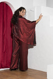 Crimson Glow Statement Soirée Set